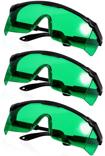 Rotlichttherapie-Brille, Augenschutz, transparent, hält die Sichtbarkeit, Infrarot-Brille, vollständiges Wrap-Around-Design, verstellbares Bein, geeignet für die Verwendung mit
