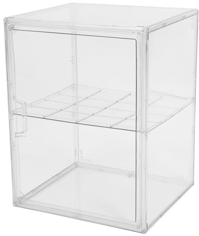 IMIKEYA Acrylic Bread Box Lid Bread Bin Kitchen Countertop Storage for Freshness