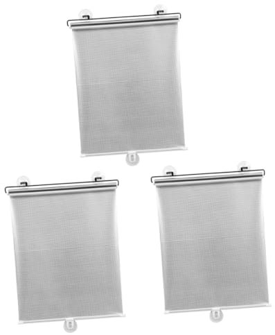 jojofuny 3stücke Sonnenschutz Fensterfolie Mit Saugnäpfen Nail Verdunkelungsvorhang Für Zuhause Büro Und Auto Installieren Für Ruhigen Schlaf Und Wohnräume