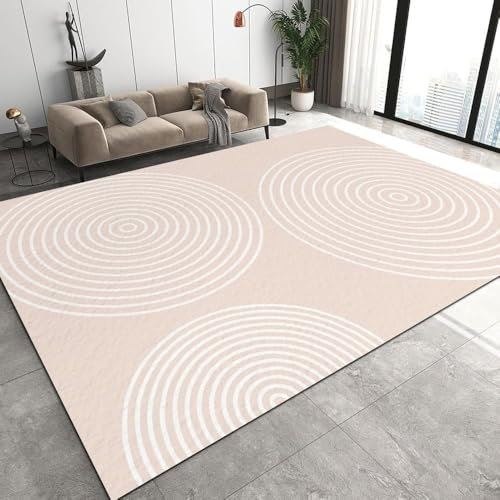 Bunte Abstrakte Gestreifte Textur Teppich Kinderteppich Wohnzimmerteppich Schlafzimmerteppich 3D-Gedruckter Superweicher Flanelltep120 X 180 cm / 47.24 X 70.86 - Leicht Zu Reinigendes, Wei -2A7Q1W1