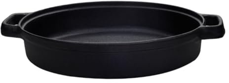 OFFSCH Padella Antiaderente in Ghisa per Una Cottura Compatibile con Fornelli a Induzione E a Gas