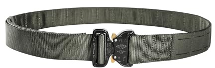 Tasmanian Tiger TT Modular Belt längenverstellbarer, modularer Dienst-Gürtel mit Lasercut-Molle, Koppel-Gürtel mit Cobra-Schließe