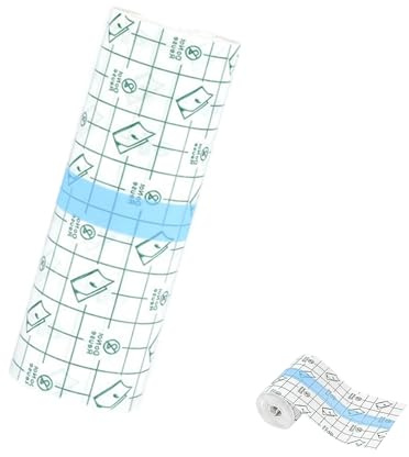 Second Skin Tattoo Folie Heilung Wasserfest 1 Rolle,Tattoo Pflaster Wasserfest zur Heilung und Schutz,Transparente PU Folie als Wasserdichter Wundverband,Ideal für Tattoo Nachsorge,Duschen und Sport