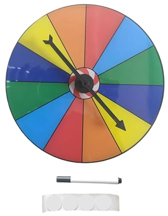 PURPLELILY Tavolo Premio Giradischi Ruota Gioco Disegna Ruota Roulette Ruota Per Partito Incontri Carnevali Fiera Da Tavolo