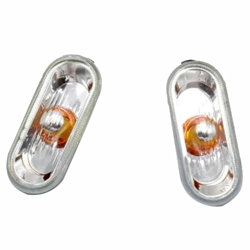 para Seat León 2000 2001-2004 2005 2006 Intermitente Lateral Luz de señalización para Coche 1J0711117 (Amarillo)