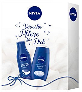 NIVEA Geschenkset mit Duschgel und Körpermilch, Original Care Set
