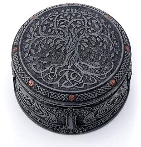 Veronese Design World Tree Of Life Trinket Box