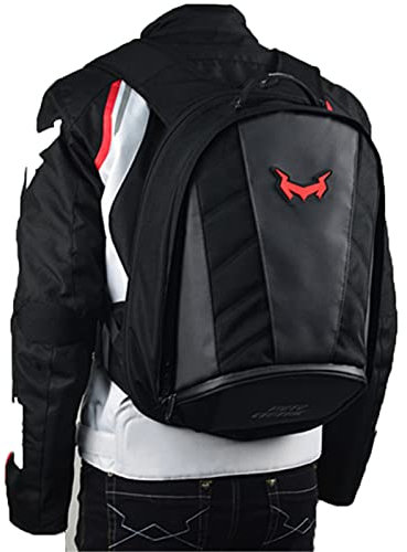 Motorrad-Rucksack Wasserdicht, Regenschutz und Helmabdeckung Wasserdicht Rucksack für Herren/Damen Radsport, Camping, Wandern und Laufen (Type B)