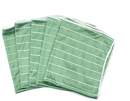 Multitanks Lot de 5 Chiffons Microfibres en Bambou 40x50cm, nettoie Toutes Les Surfaces sans Trace