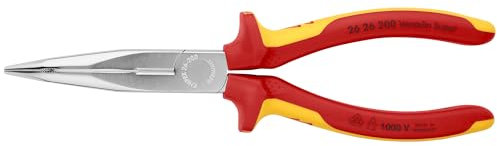 KNIPEX Spitzzange mit 40 abgewinkelten Spitzen, 1000 V, isoliert