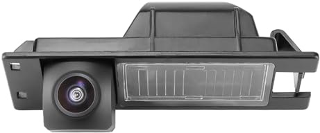 GREENAUTO Rückfahrkamera für Opel Astra H/Opel Zafira B/Corsa D/Vectra C/Insignia，170 Grad Betrachtungswinkel AHD 720P Kennzeichenlampe Rückfahrkamera