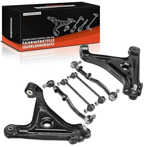 Frankberg 6x Querlenker Spurstangen Hinten Unten 090445669 | Kompatibel mit Omega (B) Stufenheck V94, Omega B Caravan V94, Omega B V94, Omega (B) Kombi V94