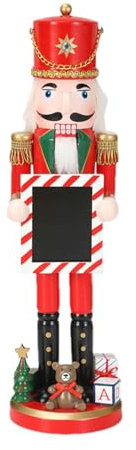 Huayeex Nutcracker Figure,Nutcracker Figure Doll | Nutcracker Figure Doll, Traditional Wooden Nutcracker, Holiday Nut Cracker Doll Figure Toy for Desk