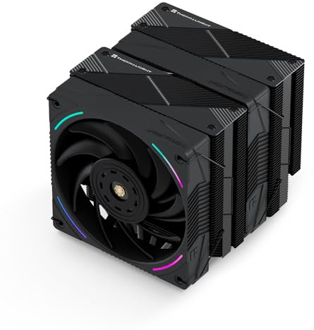 TR Phantom Spirit 120 EVO, enfriador de CPU de 7 tubos de calor, doble ventilador PWM de 120 mm, tecnología aghp 4.0 para AMD am4 am5 / Intel 1700/1150 / 1151/1200 / 1851/2011,