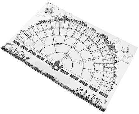 NUOBESTY Fillable Family Tree Poster on Canvas for Tracking Family History with Excellent Design, Blank Ancestry Chart Suitable for Home Decor and Genealogy Recording