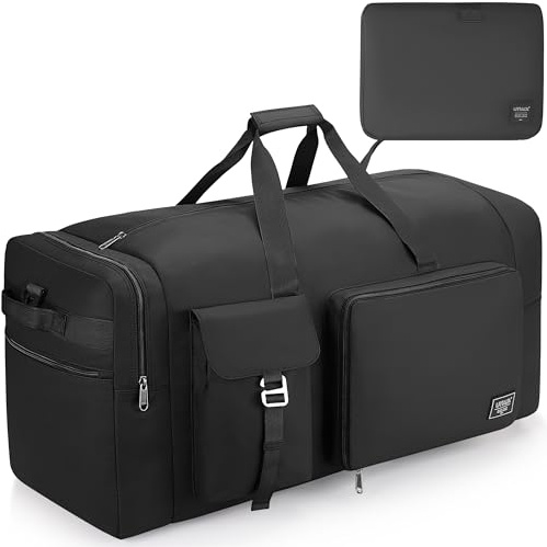 Urtala Reisetasche, 120L Reisetasche Groß Faltbare, Leichte Sporttasche Weekender Wasserdicht Reisetaschen mit Schuhfach für Herren Damen