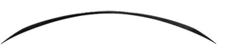 Wivplex Auto-Heckspoiler, for, for C-Klasse W205, for Limousine, for C260 C43 C63 2015-2021 Heckspoilerflügeldeckelklappenspoilerlippe Auto-Heckspoiler(Carbon Fiber Look)