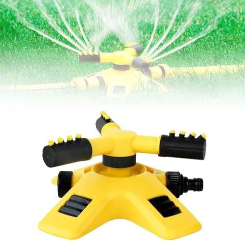 Garden Sprinkler, 2025 New Adjustable 360 Degree Rotation Lawn Sprinkler, Adjustable water spray range Suitable, Multipurpose Yard Sprinklers for Plant Irrigation(0.75 inch) (1 PCS)