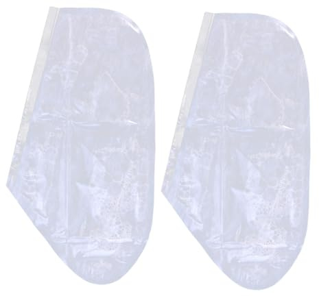 HAMPPLIES Fußpeeling Maske Weiß mit Gesunder Formel zur Hornhautbehandlung und Entfernung von Fußgeruch Peeling Socken für Geschmeidige Sich Schälende Füße Inklusive 4 Beutel