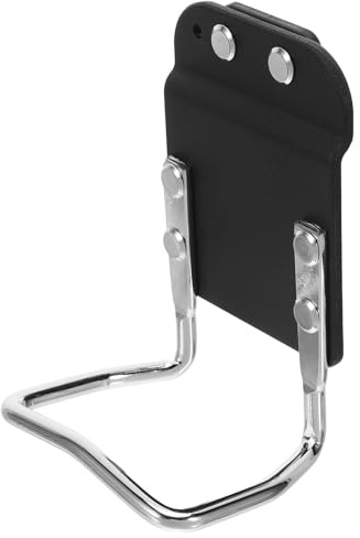 LIFKOME Stainless Steel Tool Belt Clip with Hammer Holder Clamp Ergonomic Drill Clip Hooks for Power Tools Mallet Replacement Belt Holder Metal for Home Improvement and DIY