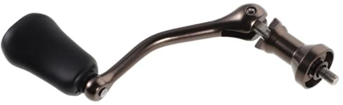 MUELODSIC Manivela para Carrete de Pesca Brazo Simple Pomo Ergonómico de EVA y Acero Inoxidable Repuesto Resistente y Antideslizante para Pesca en Lago y Mar Accesorio Duradero para