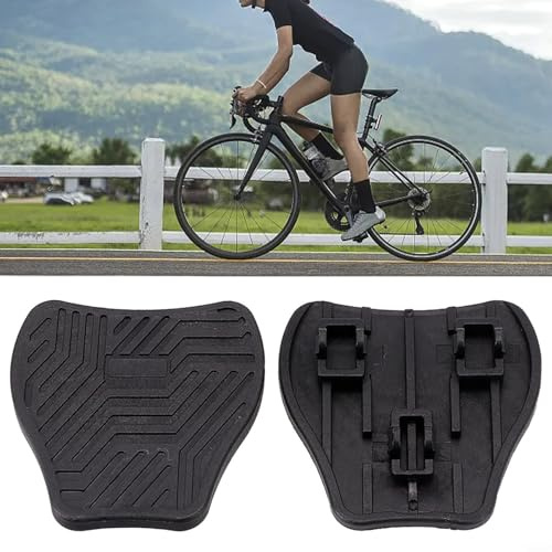 Kompatible Rennradpedal-Adaption für SPD SL Cleats, praktisches Design für Standardschuhgebrauch, leicht und kompakt (Gelb L)