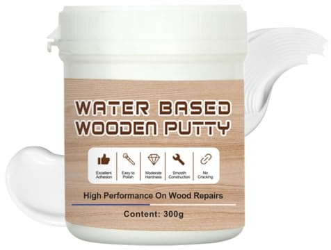 Wood Filler Putty 300g - Water-Based Strong Adhesion Hole Paste