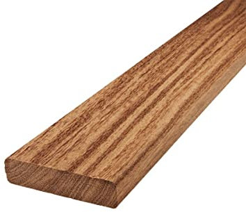 BioMaderas® - Lames de terrasse en Cumaru - Largeur 90 mm - Épaisseur 21 mm - Longueur 91 cm