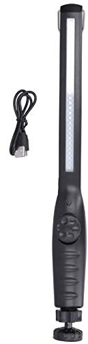 UV LED Inspection Torch Rechargeable Handheld Black for Home and Work