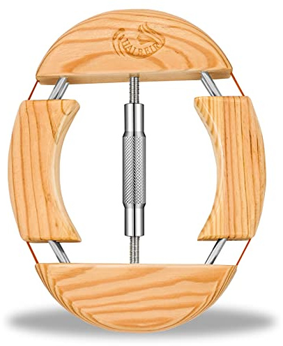 HAIBEIR 4-Wege-Hutspanner aus Holz,für Erwachsene, Einheitsgröße von 7-1/2 bis 9-1/2, einfach und einfach zu bedienen…