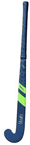 Uwin SR-X Carbon Hockey Stick, Adultos Unisex, Anthracite/Lime (Multicolor), Talla Única