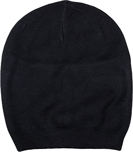 styleBREAKER Unisex Feinstrick Beanie Doppellagig | Wintermütze mit Rippbündchen, elastischer Gummizug, 26 cm Höhe, für 54-59 cm Kopfumfang. Wärmend ohne Fleece.