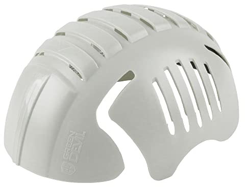 GREEN DEVIL Universal Safety Bump Cap Insert Hard Shell ABS Hartschale Atmungsaktiv Leicht Anti-Schock Passt in Jeden Baseballhut Oder Hardhats für Bequemen Kopfschutz (Weiß)