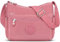 KTUEOV Borsa Tracolla Donna, Borsetta Donna Media in Nylon Leggera Impermeabile Borsa a Spalla Borsa Multitasche con 10 Scomparti Crossbody Bag Donna Borsa Messenger con Tracolla Ampia Regolabile-Rosa