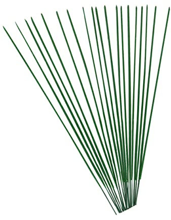 TOKIDNY 50stücke Floral Draht Für Bastelarbeiten Grüner Floristen Draht Für Blumenarrangements Flexibel Leicht Und Langlebig Für Kränze Sträuße Und Dekorationen