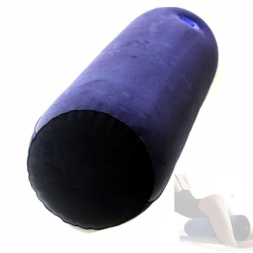 Almohada de abrazo inflable con almohada de soporte para el cuerpo Cojín cilíndrico inflable Magic Deep Hole Magic Inflable Juego Cojín en Forma Yoga Kit de almohada profunda