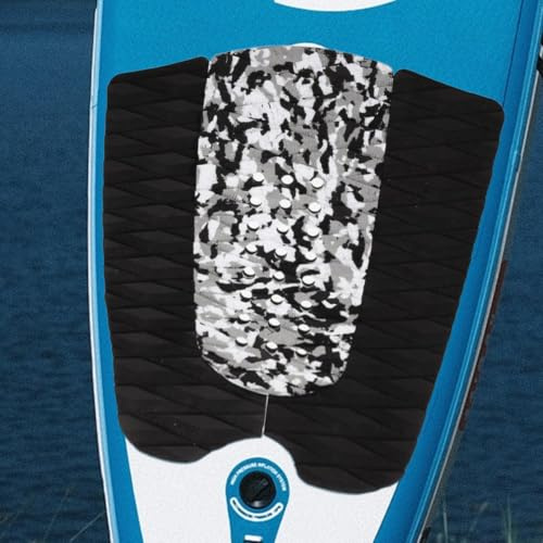 Surfbrett Auflage rutschfeste 3 Stück Surfbrett Pad Skimboard Pad,Surfboard Traction Pad, Anti-Rutsch Surfbrett Traction Pad Tailpad Deck Grip Vordere Deck-Pads Für Strands Kajak Sommer Fitness