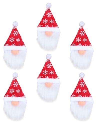 OUNONA Weinflaschenhüllen für Weihnachts-weinflaschenhüllen Dekorative Weinflaschenhüllen Flaschenhüllen für Weihnachten Weihnachtsartikel Wiederverwendbar