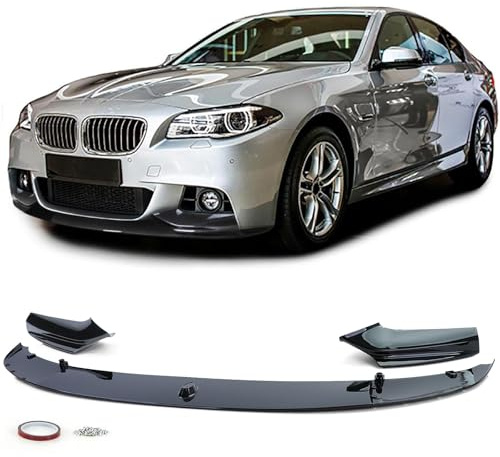 Spoiler Lippe Ansatz Stoßstange Performance Glanz Optik passend für BMW F10 F11