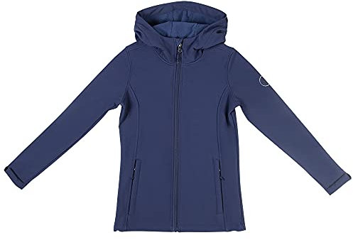 PFIFF 102948 Softshelljacke New Townsville, Kapuzenjacke Outdoor, Dunkelblau Kinder 152
