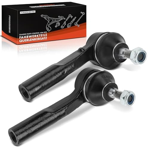 Frankberg 2x Spurstange Vorne Links Rechts 77363830 | Kompatibel mit Corsa D S07, Punto Kasten/Hatchback 199, Corsa E X15, Punto Evo 199, Adam M13, Grande Punto 199, Punto Evo