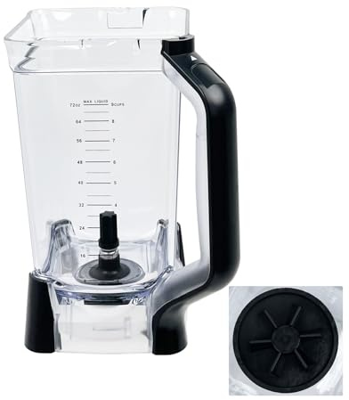 CUTIECLUB Blender Parts for Ninja 72 oz (9 Cups) XL Pitcher BL610 BL710