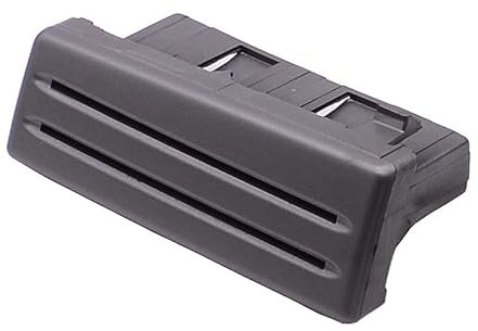PTATT Autoteil for VW for Polo 9N 2005 2006 2007 2008 2009 2010 LHD Schwarz Kartenhalter Kartenschlitz Münzschlitz Zentrale Aufbewahrungsbox 6Q1858373 Autoteil (Color : Dark Grey)