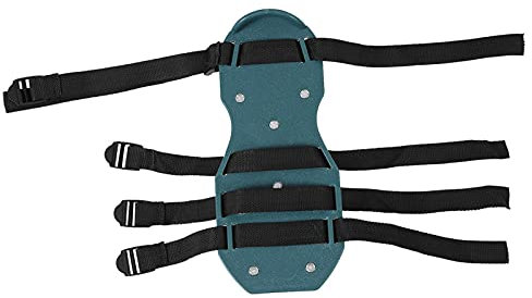 SEAFRONT Heavy Duty Spiked Lawn Aerator Sandals Grass Aeration Shoes with Buckle for Garden Care (4 straps)