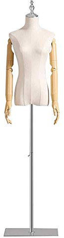Professionelle weibliche Schneider-Dummy-Dummy-Modell-Kleidungs-Display-Näh-Torso-Körper-Büsten (Farbe: B, Größe: klein)