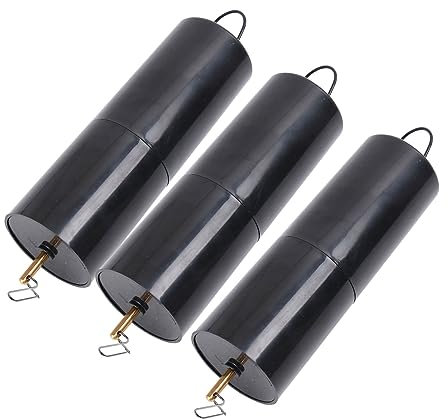 OFFSCH 3pcs Hanging Windchime Motors Battery Powered Round Cell Wind Motors for Indoor and Outdoor Ornament Spinners Rotating Windchimes