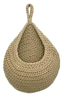 YYDPYZBD Panier de Rangement Fruits Mural Suspendu À Main pour Cuisine-Couleur Chaude-Taille Extra-Grande