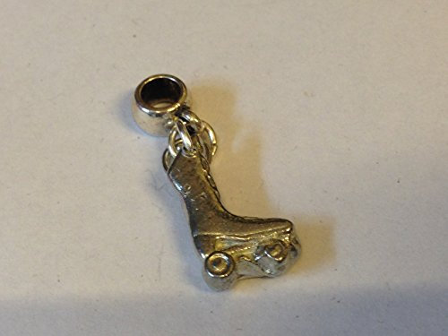Roller Skate TG317 Abalorio con agujero de 5 mm para adaptarse a colgante pulsera postado por los Estados Unidos regalos para todos 2016 de Derbyshire UK