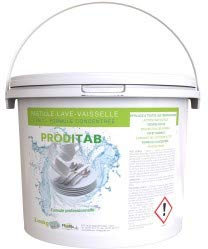 A.K TRADING Produits d'entretien cuisine PASTILLES LAVE VAISSELLE 7 en 1- SEAU DE 3 kgs - 120101