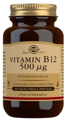 Solgar Vitamina B12 500Mcg 50Cap 053209 1 Unidad 200 g